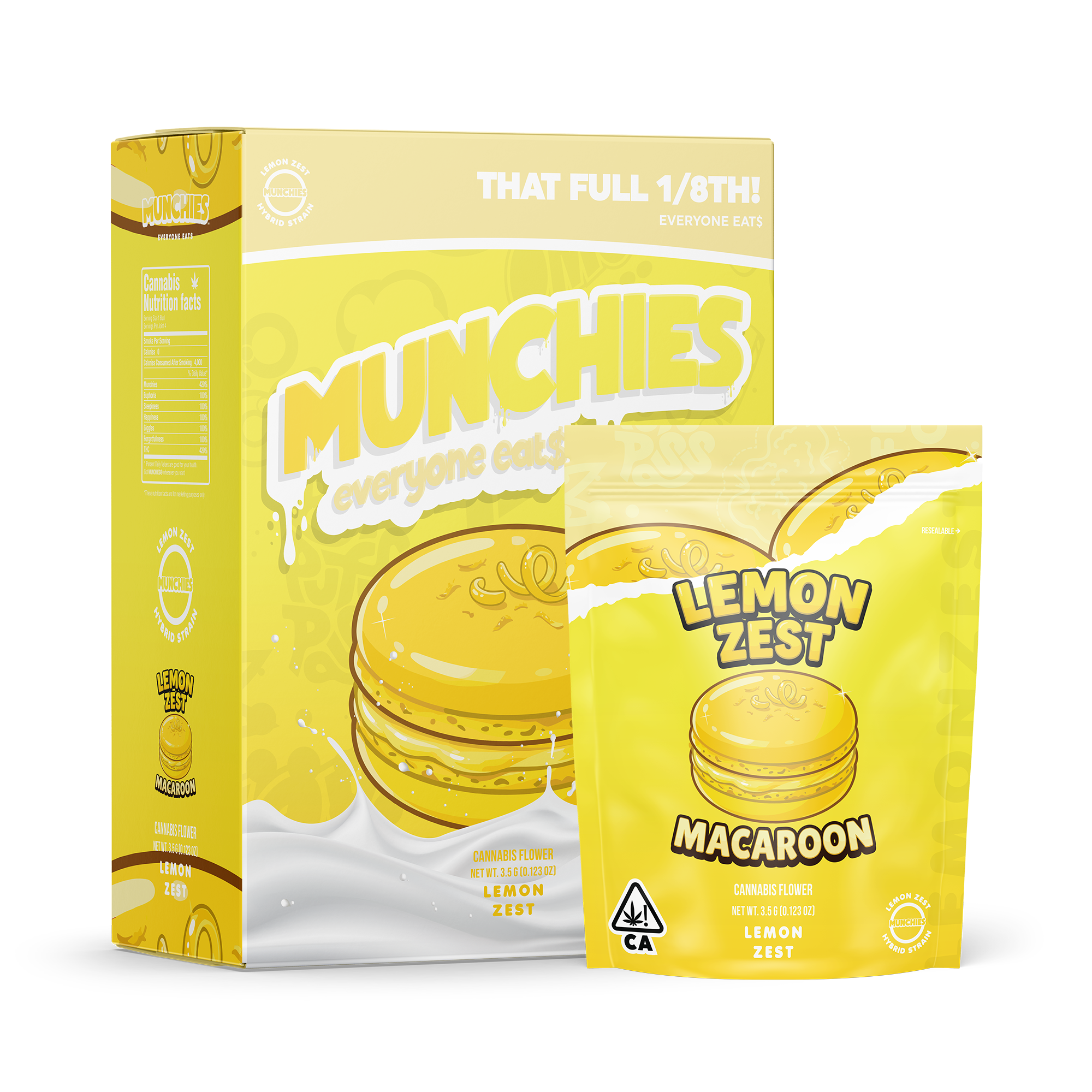 Lemon Zest Macaroon